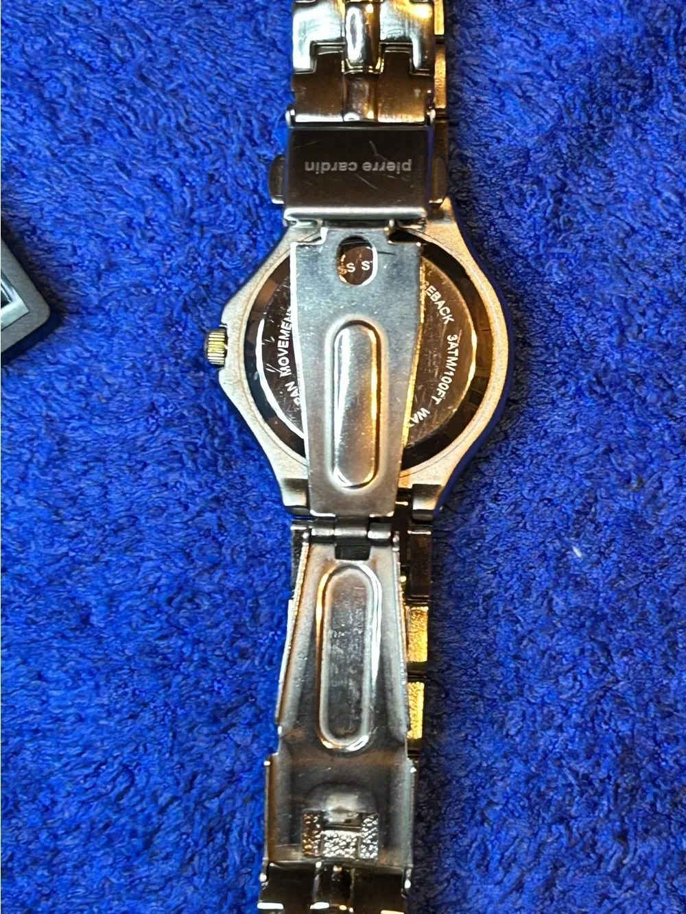 His and Hers Pierre Cardin diamond wristwatches waterproofing PCD4031TC/PCD2031T